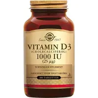 Solgar Vitamine D-3 1000 IU (25 mcg) Tabletten