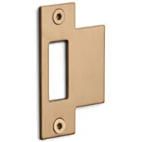 Formani Basics LBSPSFC sluitplaat tbv loopdeurslot - PVD licht brons