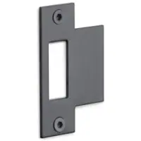 Formani Basics LBSPSFC sluitplaat tbv loopdeurslot - PVD mat zwart/PVD gunmetal