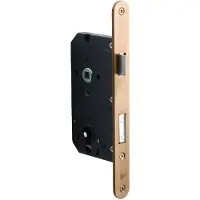 Formani Basics LBLSAY-72 veiligheidsslot voor buitendeuren profielcilindergat 72mm SKG** afgerond - PVD licht brons