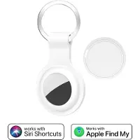 WISEQ Bluetooth tracker -Sleutelhanger - Witte Keyfinder - GPS Tracker Zonder Abonnement - Werkt met Apple Find My -