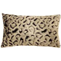 Dutch decor KEYAN - sierkussen 30x50 cm - dierenprint - Rocky Road - bruin - Inclusief binnenkussen - Luxe kussens voor woonkamer & bank