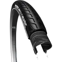 CST Fietsband Basic 37 590 26 x 1.3/8 profiel C1263 reflectiestrepen zwart