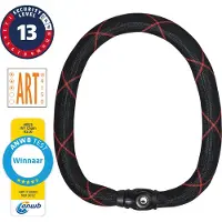 ABUS - Ketting - 140 cm - Zwart - Ivy Chain 9210