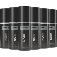 Amando 6x Deodorant Spray Noir 150 Ml