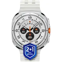 Samsung Galaxy Watch Ultra (2025) - Smartwatch - 47mm - E-simkaart - Titanium White + 1 jaar extra garantie
