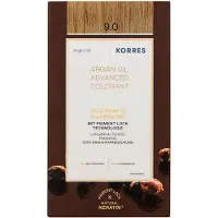 Korres Haarkleur en haarverzorging Arganolie - Kleuring en verzorging Argan Oil Permanent Hair Colorant 9,0 Licht-licht blond
