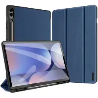 DUX Domo Bookcase voor de Samsung Galaxy Tab S10 Plus / Tab S9 FE Plus / Tab S9 Plus - Donkerblauw