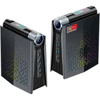 AceMagic S3A Mini PC met Windows 11 Pro, mini pc's AMD Ryzen 7 Pro 8845HS (up to 5.1 GHz), 32GB Dual DDR4 1TB SSD,Micro Desktop Computer met Wifi6,BT5.2