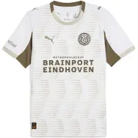 Puma Tricot 'PSV Eindhoven 25/26' donkergroen / wit