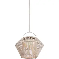QAZQA Bohemian Tafellamp Beige Incl. LED 3-Staps Dimbare IP54 Solar Oplaadbaar - Duco