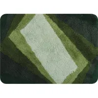 Spirella Badmat - Antislip Badkamermat met Zachte Polyester Pool van 25 mm - Comfortabele Badmatten voor Douche en Bad