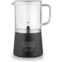 Caso CappuLatte - Glazen melkopschuimer - 600 Watt - 400 ml - Voor Warm en Koud Melkschuim - 5 functies