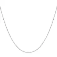 Yehwang Bead Neckless - Stainless Steel Ketting - Bollen Ketting - Beads 2,5 Mm - Kralen Ketting