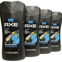 Axe Douchegel Alaska 3 in 1 - 250ml - Voordeelverpakking 4 stuks