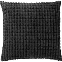 Dutch decor sierkussen Rome - 45 x 45 cm - zwart
