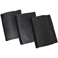 Proplus Tentbeschermers voor Stormband - Set van 3 stuks - Spanbandbeschermers - Zwart