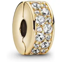 Pandora Timeless - Dames Bedel - goudkleurig & Transparant