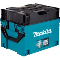 Makita Multiport lader - - 8 poorten - Compatibiliteit XGT/LTX - Spanning 40 V - Li-Ion - Kabel 2 m - 295x407x320 mm