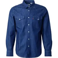 Levi's Shirt 'Barstow Western Standard Fit Shirt' blauw denim
