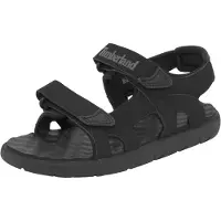 Timberland Junior Perkins Row 2 Strap Black-Schoenmaat 37