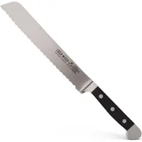 Güde Alpha broodmes met kartel 21 cm messenstaal zwart