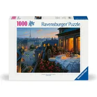 Ravensburger Legpuzzel Balkon Parijs 1000 stukjes voor volwassenen - 12000656 - Handgemaakt gereedschap Gemaakt in Duitsland Elk stukje past perf