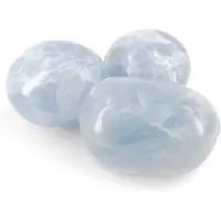 Spiru Trommelstenen Calciet Blauw (20-40 mm) - 50 gram