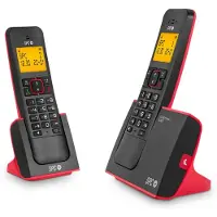 SPC Vaste telefoon 7292RC2 BLA DUO, zwart/rood