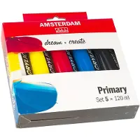 Amsterdam Acryl Standaard Serie Verfset 5x120ml Mengen