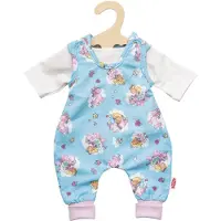 Heless Poppenromper En T-shirt 28-35 Cm Katoen Blauw