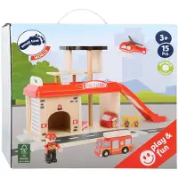 Small Foot Brandweerkazerne met accessoires