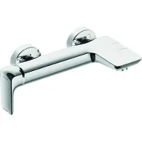 Kludi Ameo badkraan met omstel en koppelingen met zijbediening chroom 416710575