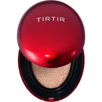 TIRTIR Mask Fit Red Cushion Foundation | Japan's No.1 Choice for Glass skin Long-Lasting Lightweight Buildable Coverage Semi-Matte (22C Peach Beig
