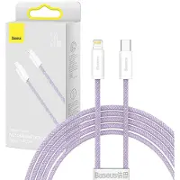 Baseus USB-C-kabel voor Lightning, Dynamic Series, 20W, 2 meter (paars)