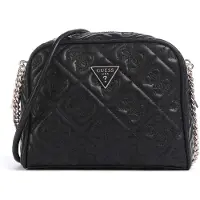 GUESS Schoudertas 'ADELASIA CAMERA CROSSBODY' zwart