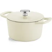 Fissler Moments braadpan gietijzer ivory white 24cm