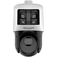 Hikvision DS-2SE4C225MWG-E/26(F0) TandemVu 6+2MP 25X Kleurrijke & IR Panoramische & PTZ Camera