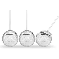 Mikamax Discobal bekers - Disco Ball Cups - Opvallende Feest Drinkbekers - Set van 3