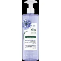 Klorane Korenbloem BIO Micellair Water 3-in-1 | Reinigt, Verwijdert Make-up & Hydrateert | Gezicht en Ogen 400 ml Gezichtswater