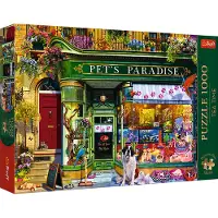 Trefl legpuzzel 1000 stukjes Premium Plus Tea Time Pet's Paradise FSC.