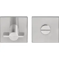 Formani Mathieu Bruls EDGY EGWCQ50 toilet-/badkamersluiting vierkant- mat RVS