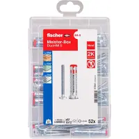 Fischer 573644 MeisterboX DuoHM TX Hollewandplug 55 mm 52 stuk(s)