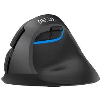 Delux M618mini Db Bt+2.4g 2400dpi Draadloze Ergonomische Muis