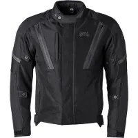 GMS Avon WP Zwarte Waterdichte Textiele Motorjas Maat 2XL