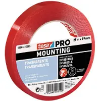 TESA PRO dubbelzijdig polyester tape 19mmx25m