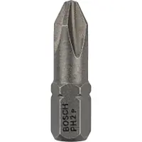 Bosch Accesorios Ph2 C 25 Mm Kruiskopschroevendraaierbit 25 Eenheden