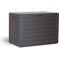 Prosperplast Tuinbox WOODEBOX, bruin, 190 liter