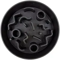 District 70 Anti Schrokbak Hond Bamboo Antraciet D 28 H 6,2 Cm