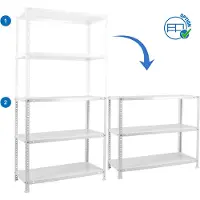 Simon Rack Comfort 5/400 Metaalplank 1800x900x400 Mm